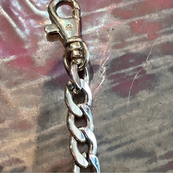 Michael Kors mk replacement bag charm hang tag 
gold tone. - Picture 4 of 5